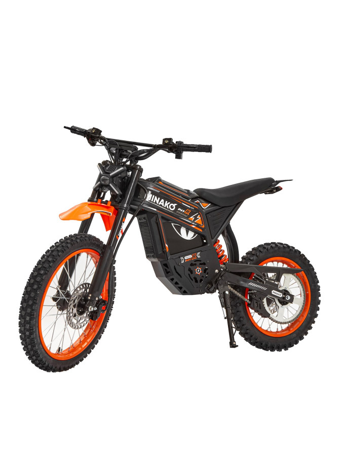 Электропитбайк Minako Pit R, оранжевый