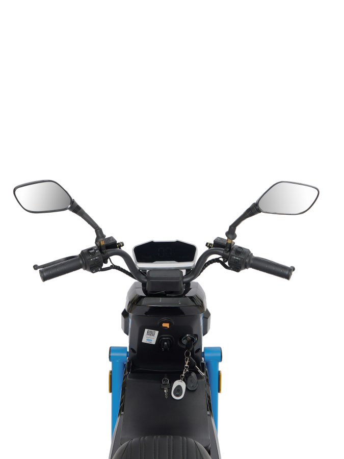 Электроскутер Minako U2 Pro 45ah, синий