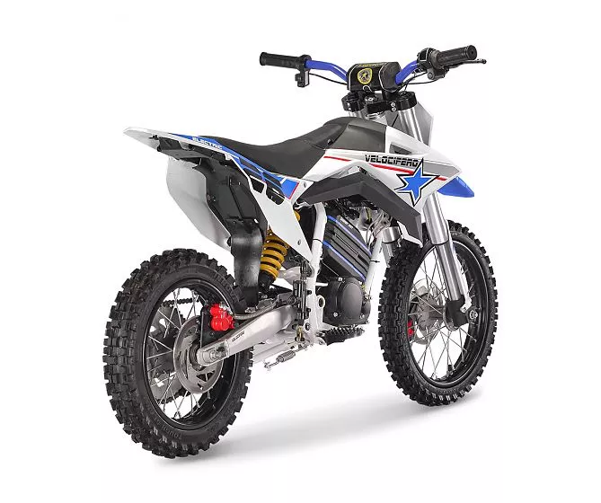 Детский электромотоцикл Velocifero KIDS BIKE 14-12 (1000W) - Blue