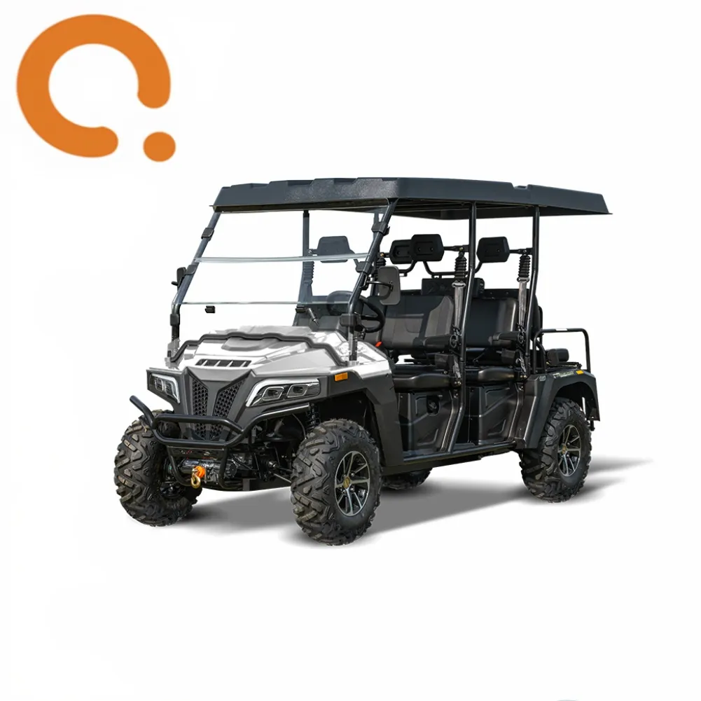 Гольфкар GreenCamel Сонора U15K 4x4 EPS (4+2 seats 15kW) блокировки, ПСМ