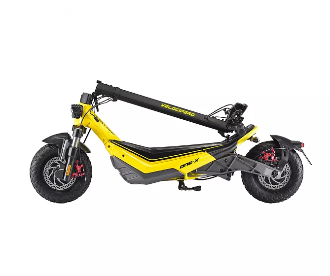 Электросамокат Velocifero ONE-X 500W*2 (Yellow-Black)