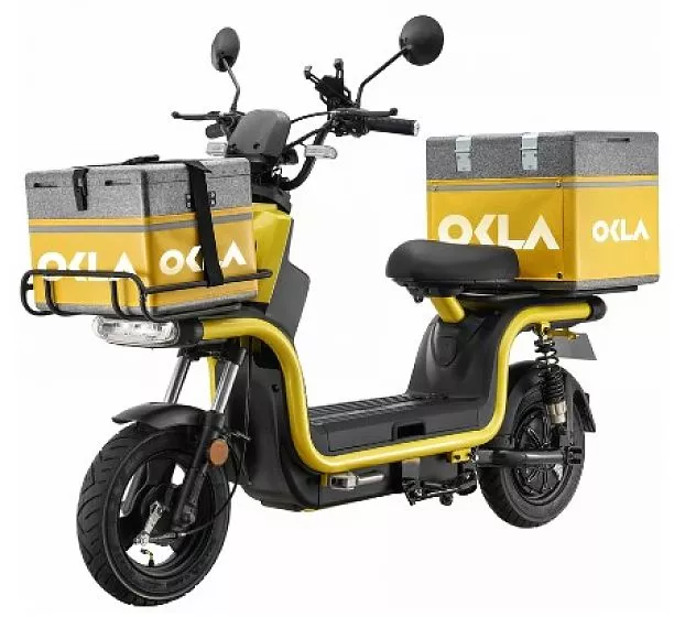 Электроскутер OKLA-ED0 (SHENMA) Yellow