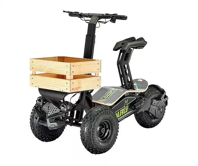 Электросамокат с сиденьем Velocifero MAD TRUCK CE 2000W (Yellow)