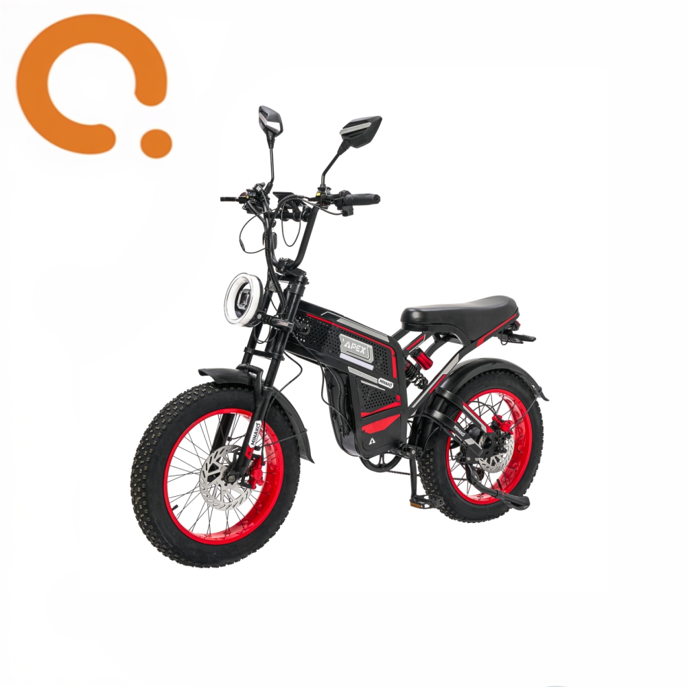 Электровелосипед Minako Apex красный