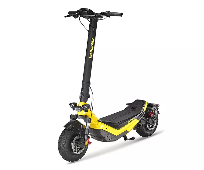Электросамокат Velocifero ONE-X 500W*2 (Yellow-Black)