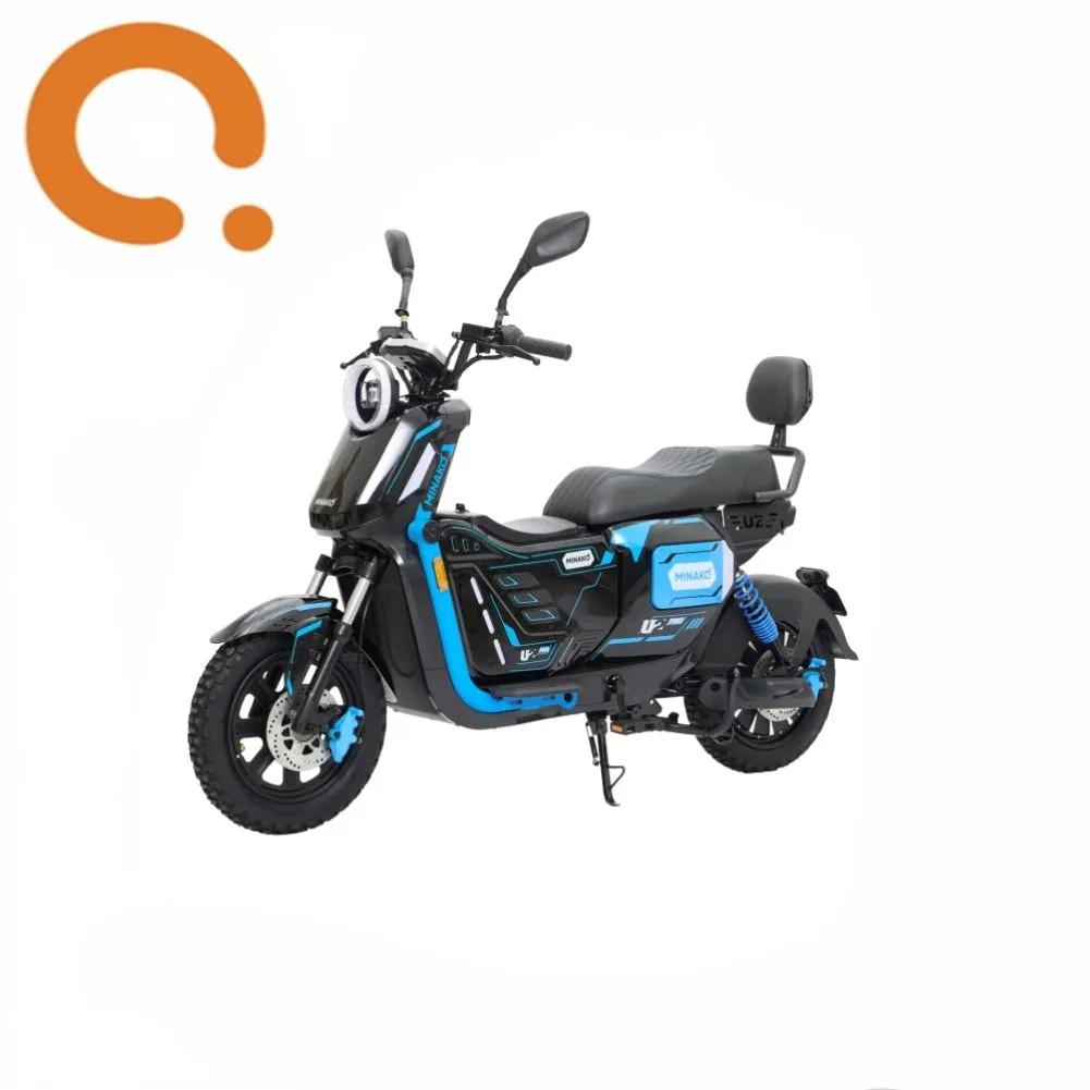 Электроскутер Minako U2 Pro 45ah, синий