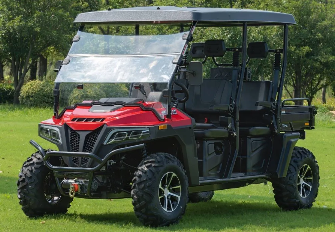 Гольфкар GreenCamel Сонора U15K 4x4 EPS (4+2 seats 15kW) блокировки, ПСМ