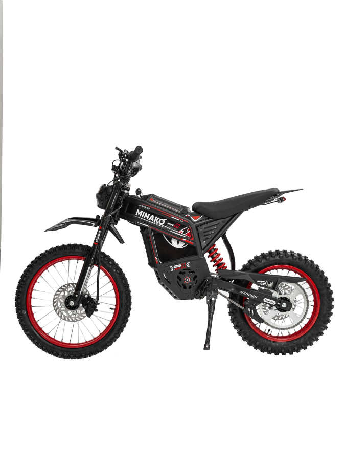 Электропитбайк Minako Pit R, красный