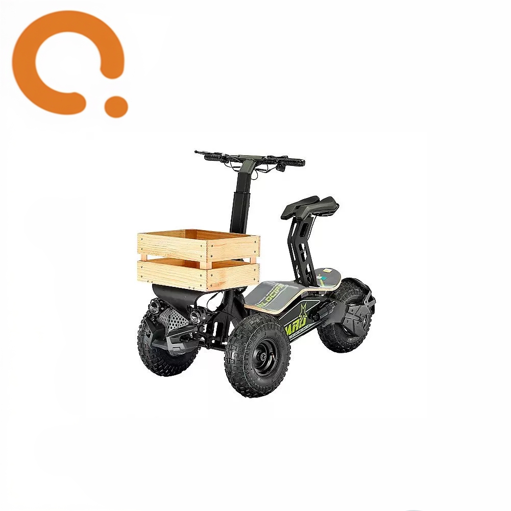 Электросамокат с сиденьем Velocifero MAD TRUCK CE 2000W (Yellow)