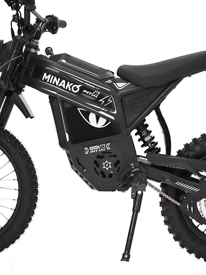 Электропитбайк Minako Pit R, черный