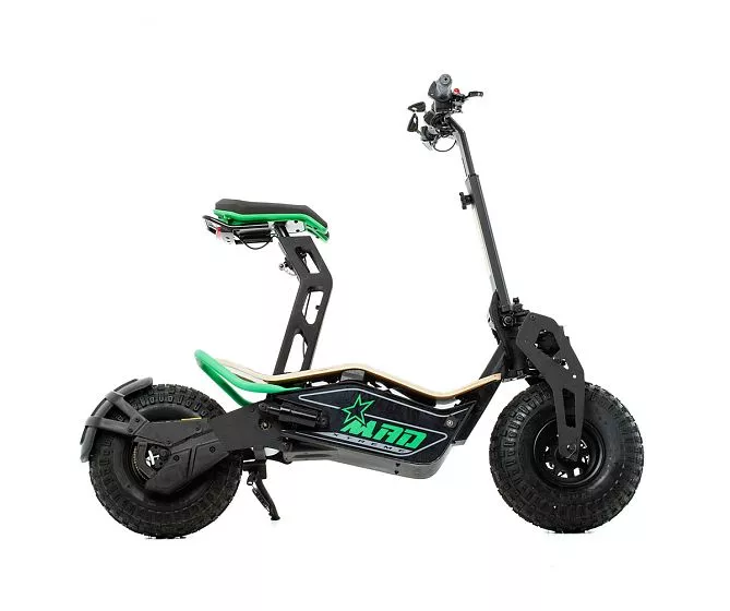 Электросамокат с сиденьем Velocifero MAD 1600W (Green)
