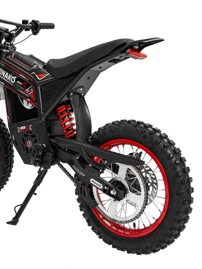 Электропитбайк Minako Pit R, красный