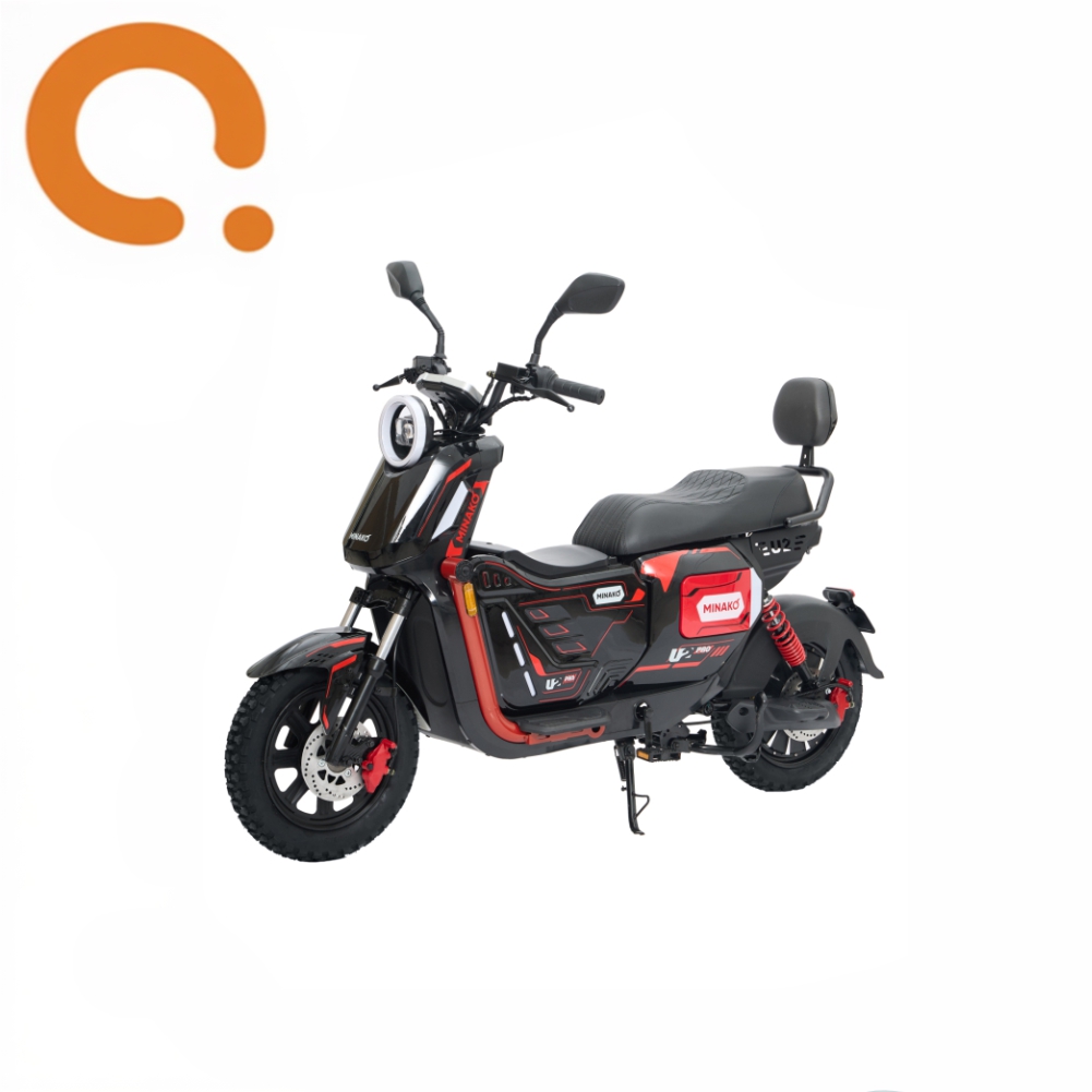 Электроскутер Minako U2 Pro 45ah, красный