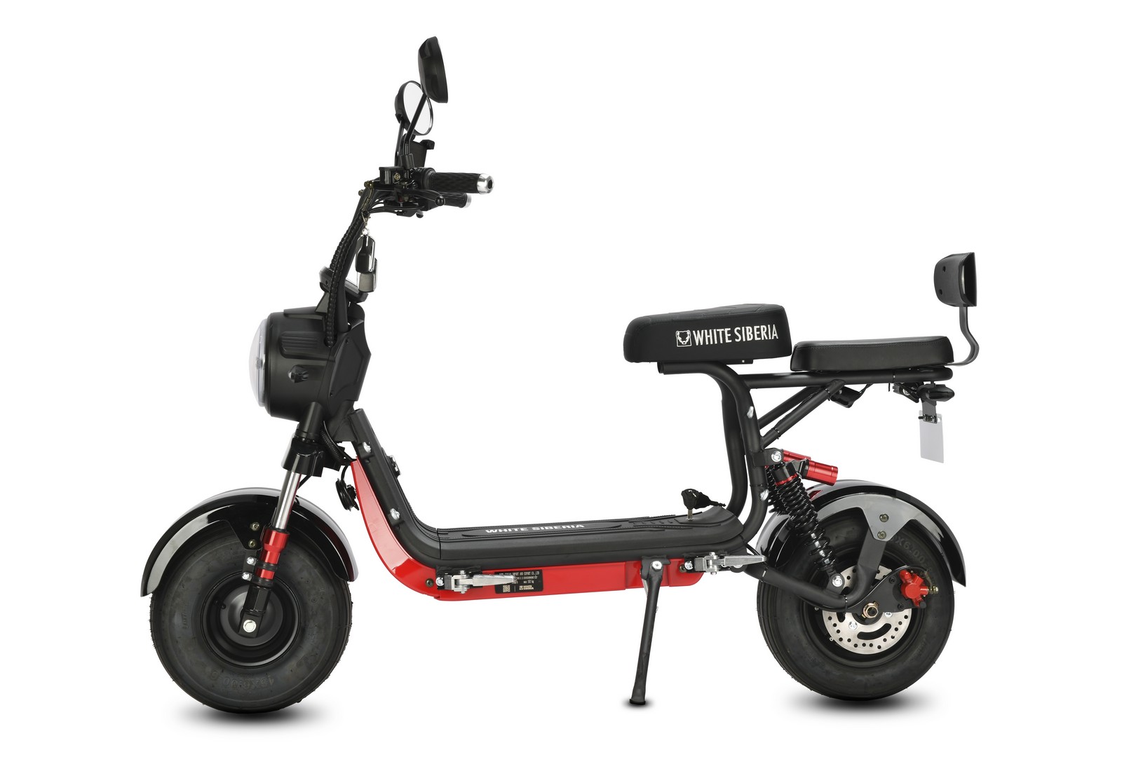 Электроскутер White Siberia MINI R 3.0 black 60v