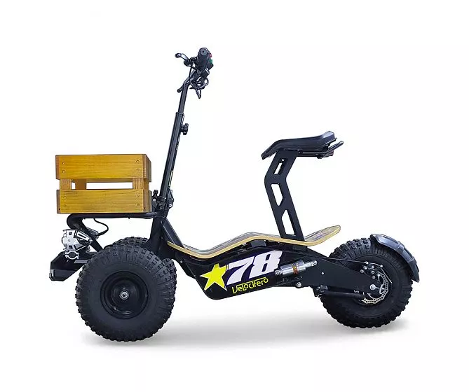 Электросамокат с сиденьем Velocifero MAD TRUCK CE 2000W (NO.78)